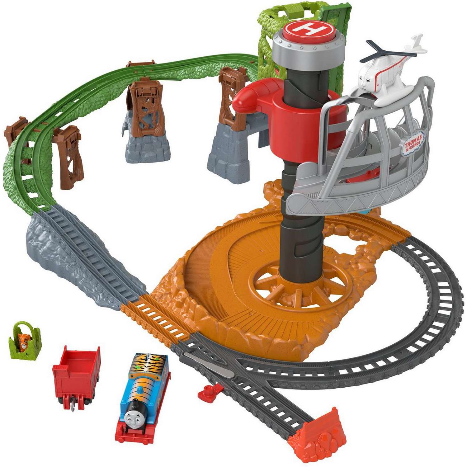 Игровой набор Thomas and Friends Приключения тигренка GXH06 - фото 10
