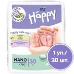 Подгузники Bella baby Happy для недоношенных 0 30 шт.