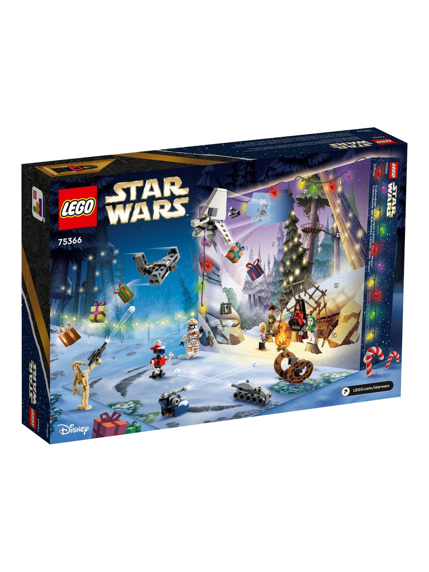 Конструктор LEGO Star Wars Новогодний календарь 320 дет. - фото 5