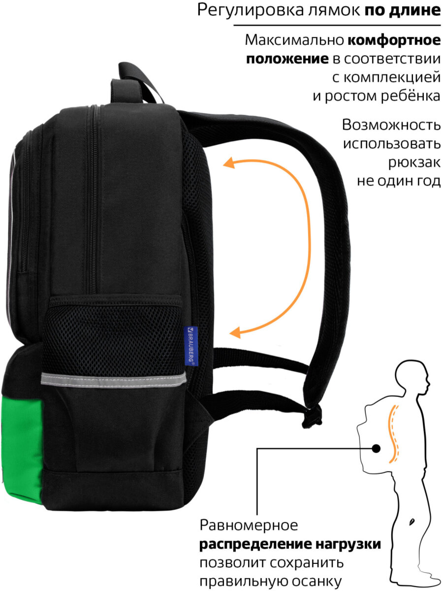 Рюкзак Brauberg - фото 5