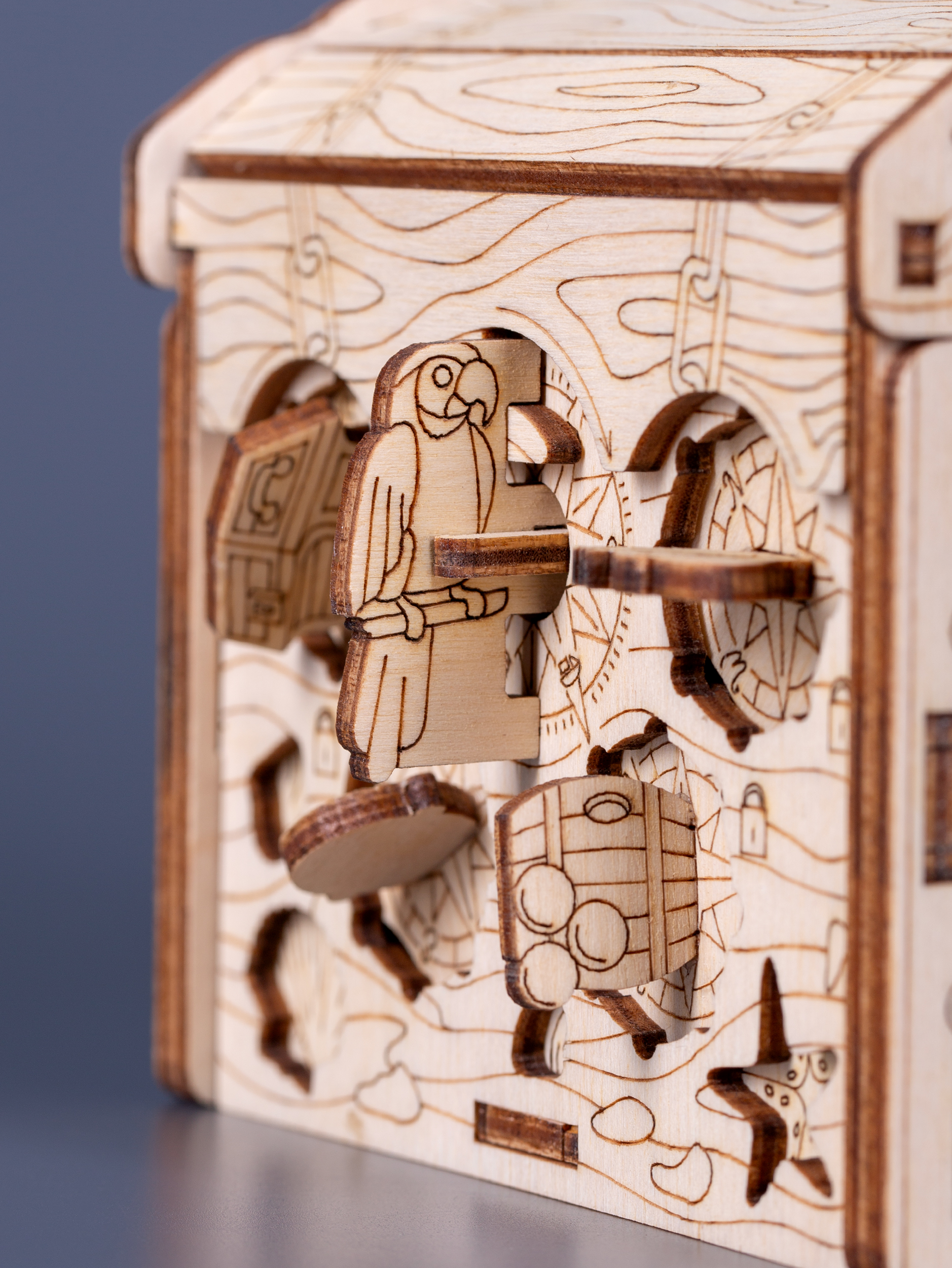 Настольная игра EscapeWelt Пиратский сундук с сокровищами - фото 4