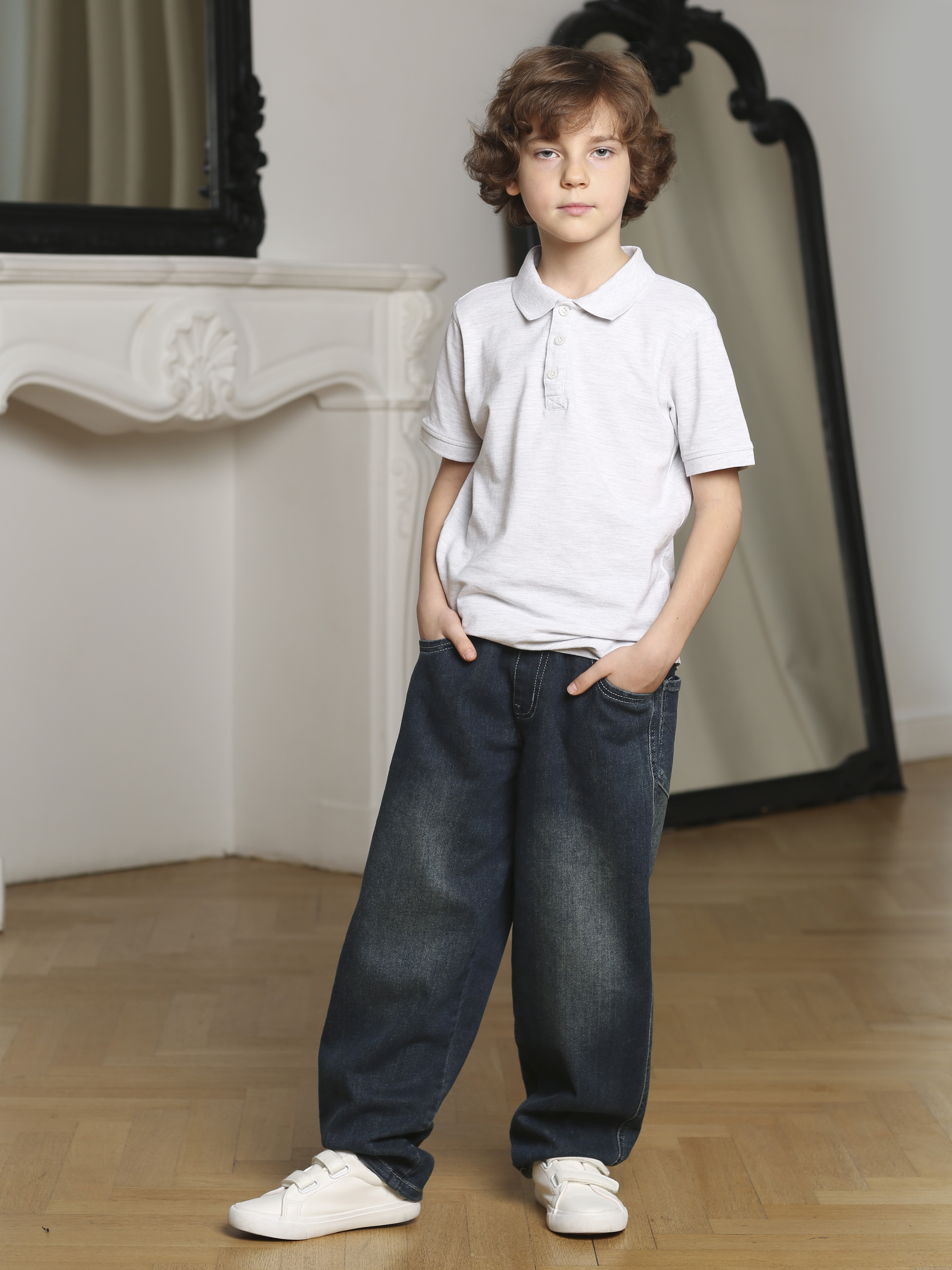 Джинсы-багги СИНИЙ МИР R2-IL - фото 16