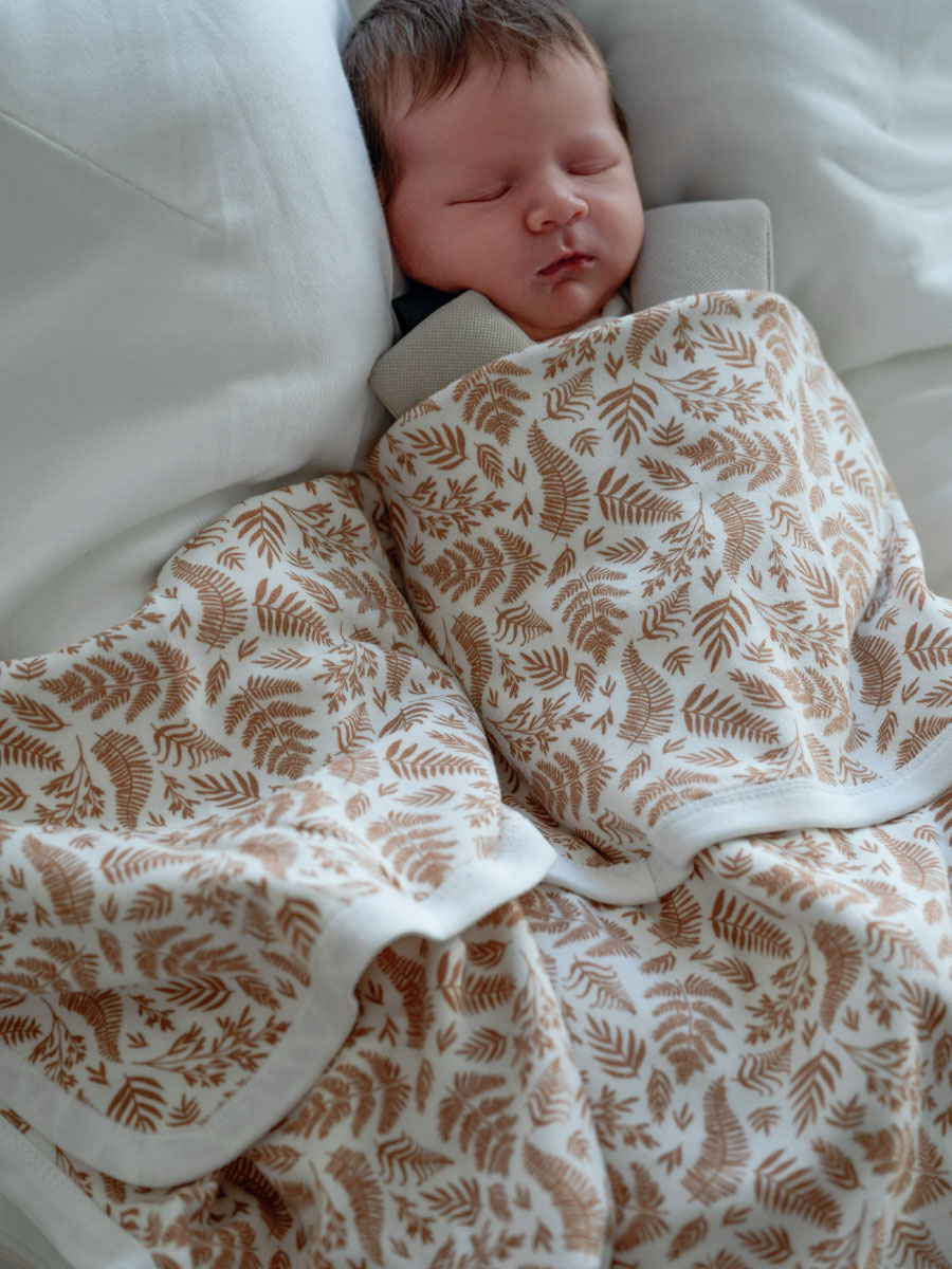 Пелёнка OLANT BABY Falling for you трикотаж 90х90 см - фото 3