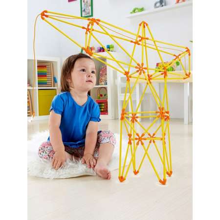 Конструктор Hape Строительный кран деревянный