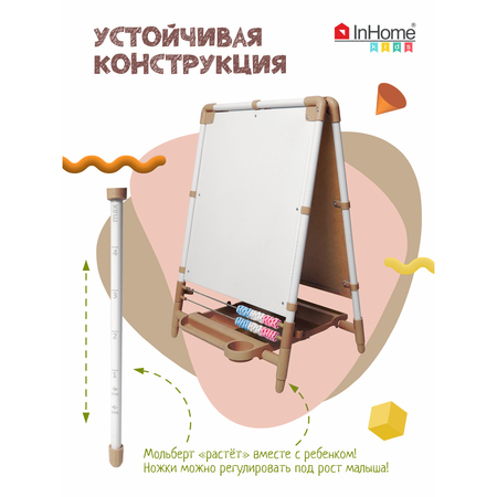Магнитно-грифельная доска InHome