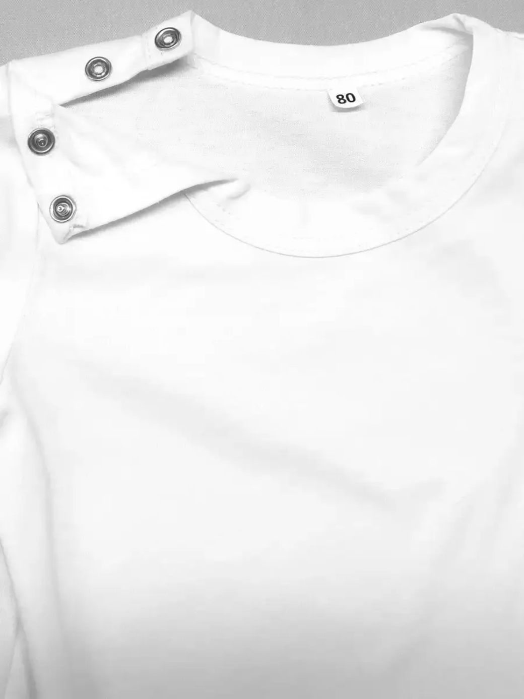 Лонгслив 2 шт Рекантино 2п176-10/Белый,серый-меланж - фото 6