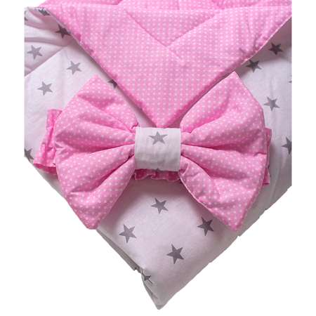 Конверт на выписку Мир Мамы White Pink
