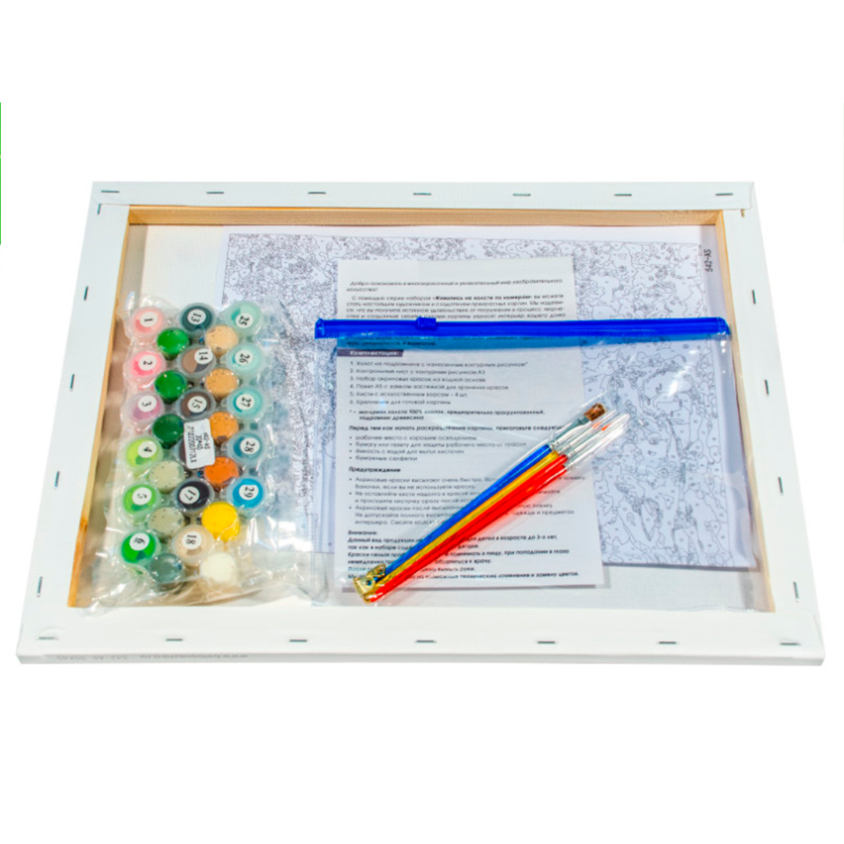 Картина по номерам Белоснежка Сирень у дороги - фото 5