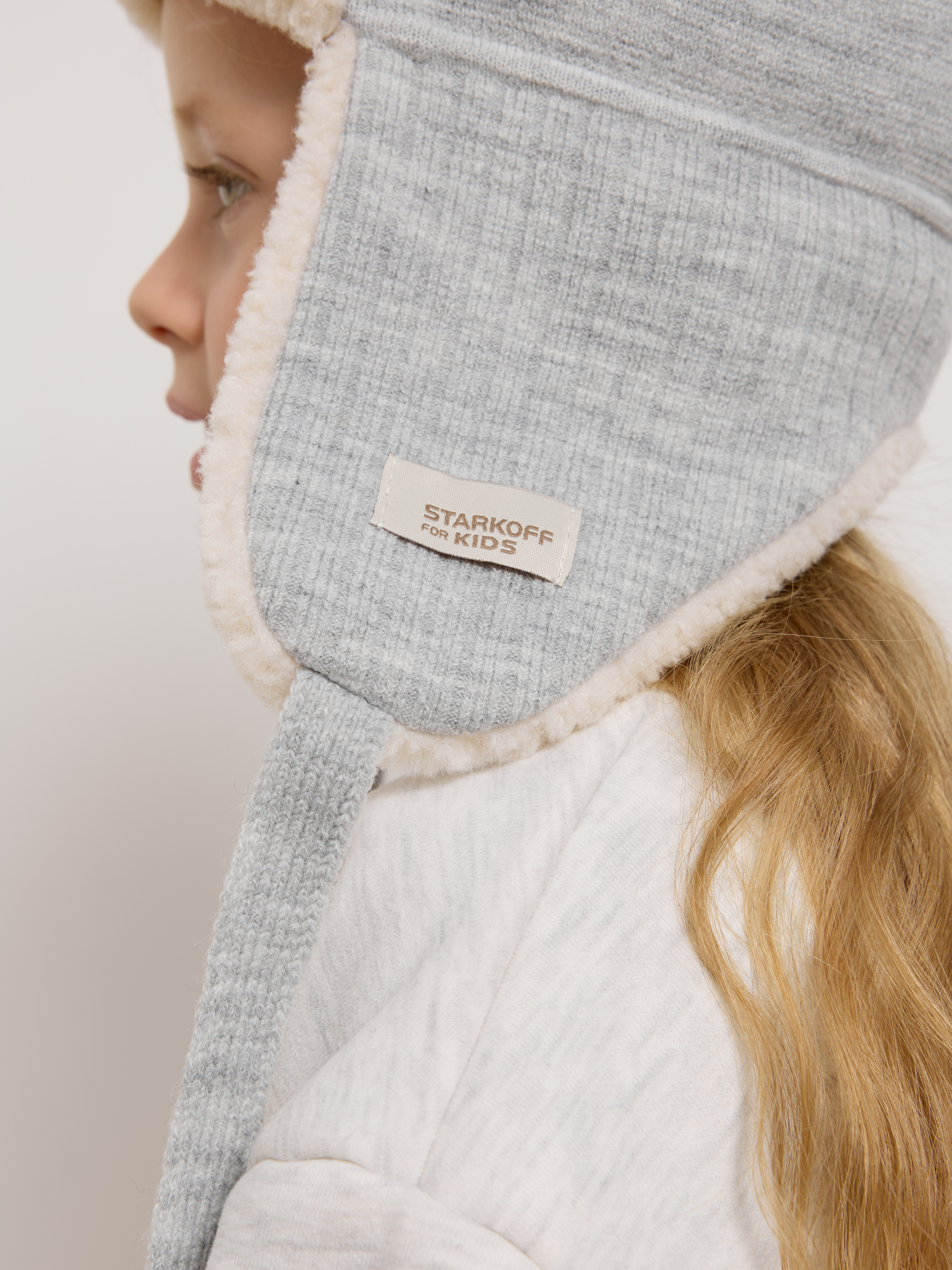 Шапка-ушанка Starkoff Kids Д500904 - фото 25