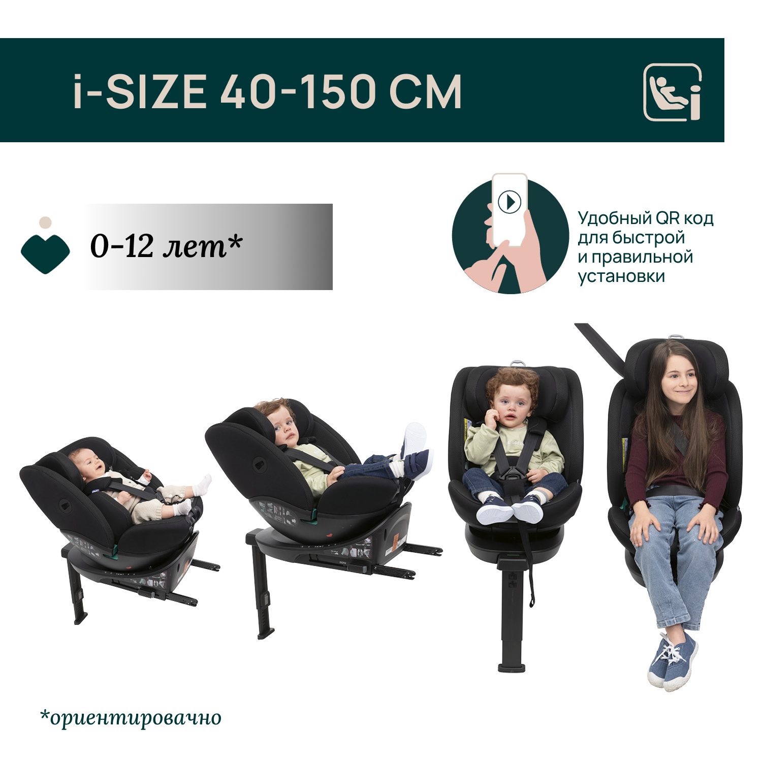 Автокресло Chicco Isofix 0+/1/2/3 (0-36 кг) черный - фото 4