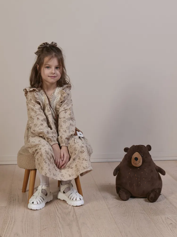 Платье фланелевое для девочки MOUN ЦБ-00001596 - фото 6