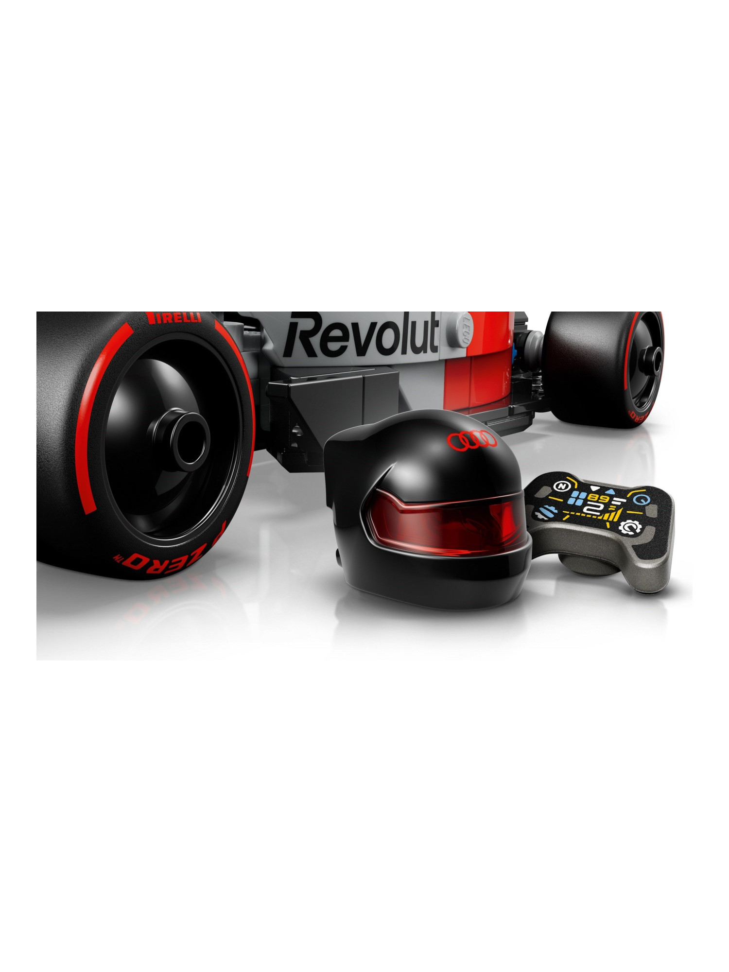 Конструктор LEGO Speed Champions Audi Revolut F1 Team R26 215 дет. - фото 8