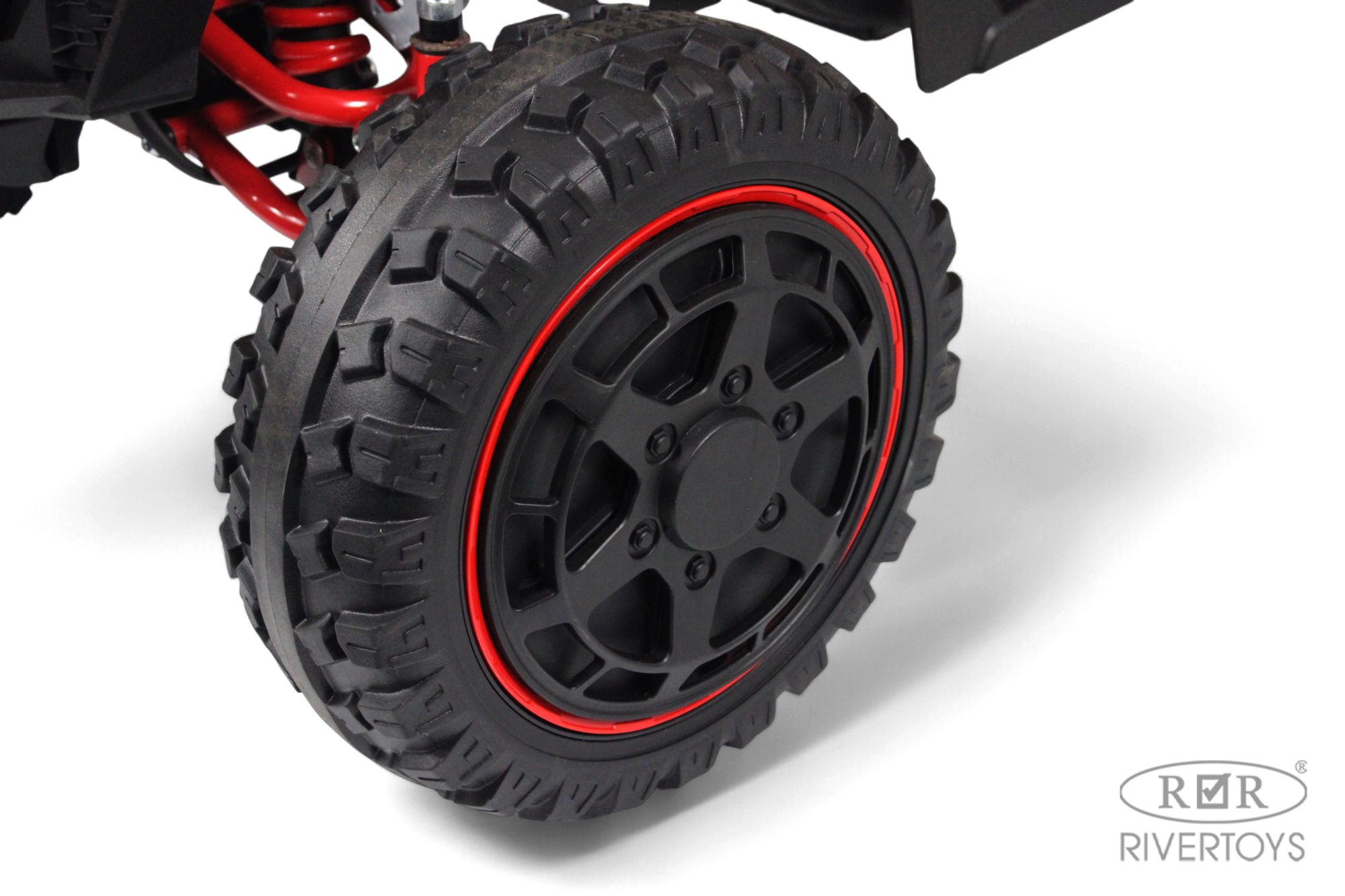 Электромобиль RIVERTOYS Z707ZZ-RED С пультом ДУ - фото 14
