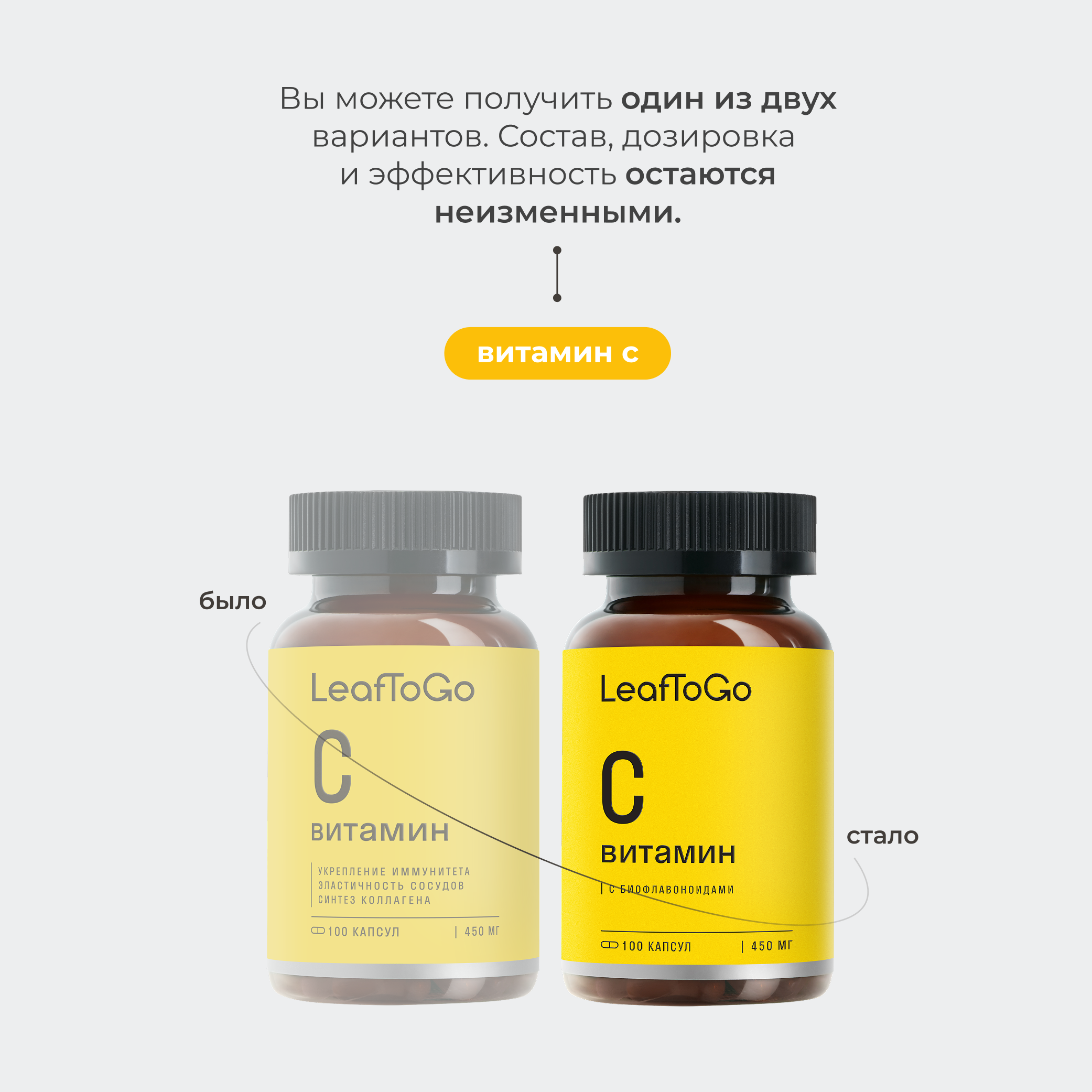 Витаминный комплекс LeafToGo Витамин С с биофлавоноидами 900 мг для иммунитета - фото 9