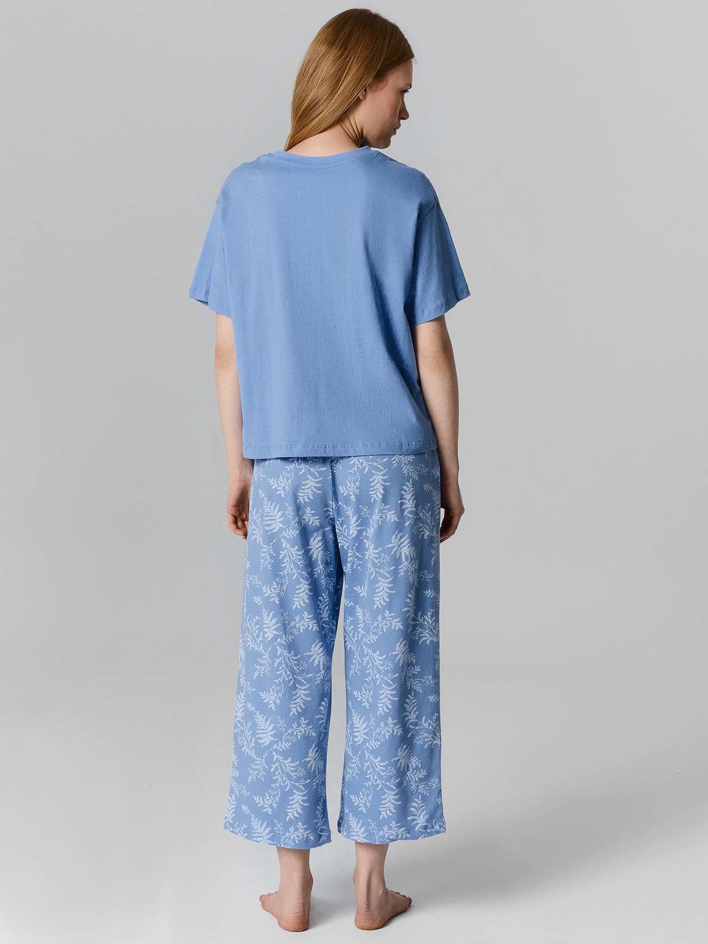 Пижама Mark Formelle (Марк Формэль) 592600/св.синий +веточки на св.синем - фото 3