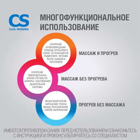 Вибромассажер медицинский CS MEDICA VibraPulsar CS-v2