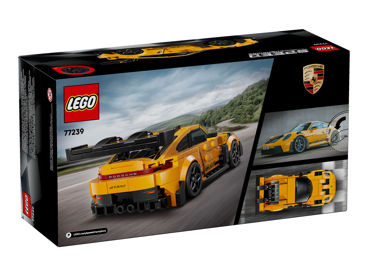 Конструктор LEGO Speed Champions Porsche 911 GT3 RS 77239 348 дет. - фото 7