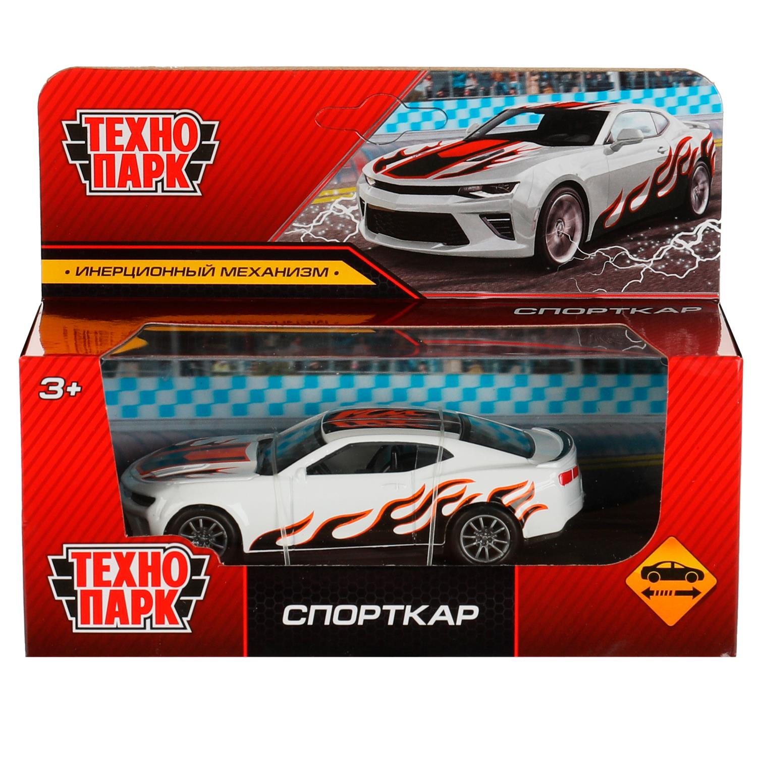Автомобиль Технопарк Спорткар 336121 - фото 6
