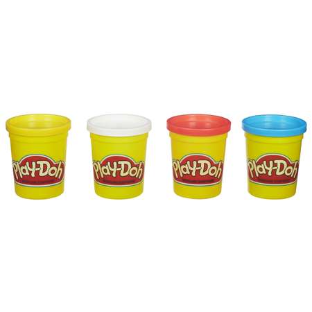Пластилин Play-Doh 4 цв. в ассортименте