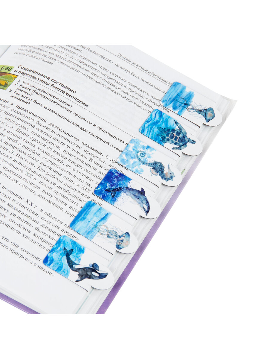 Магнитная закладка Brauberg 6 шт. - фото 7