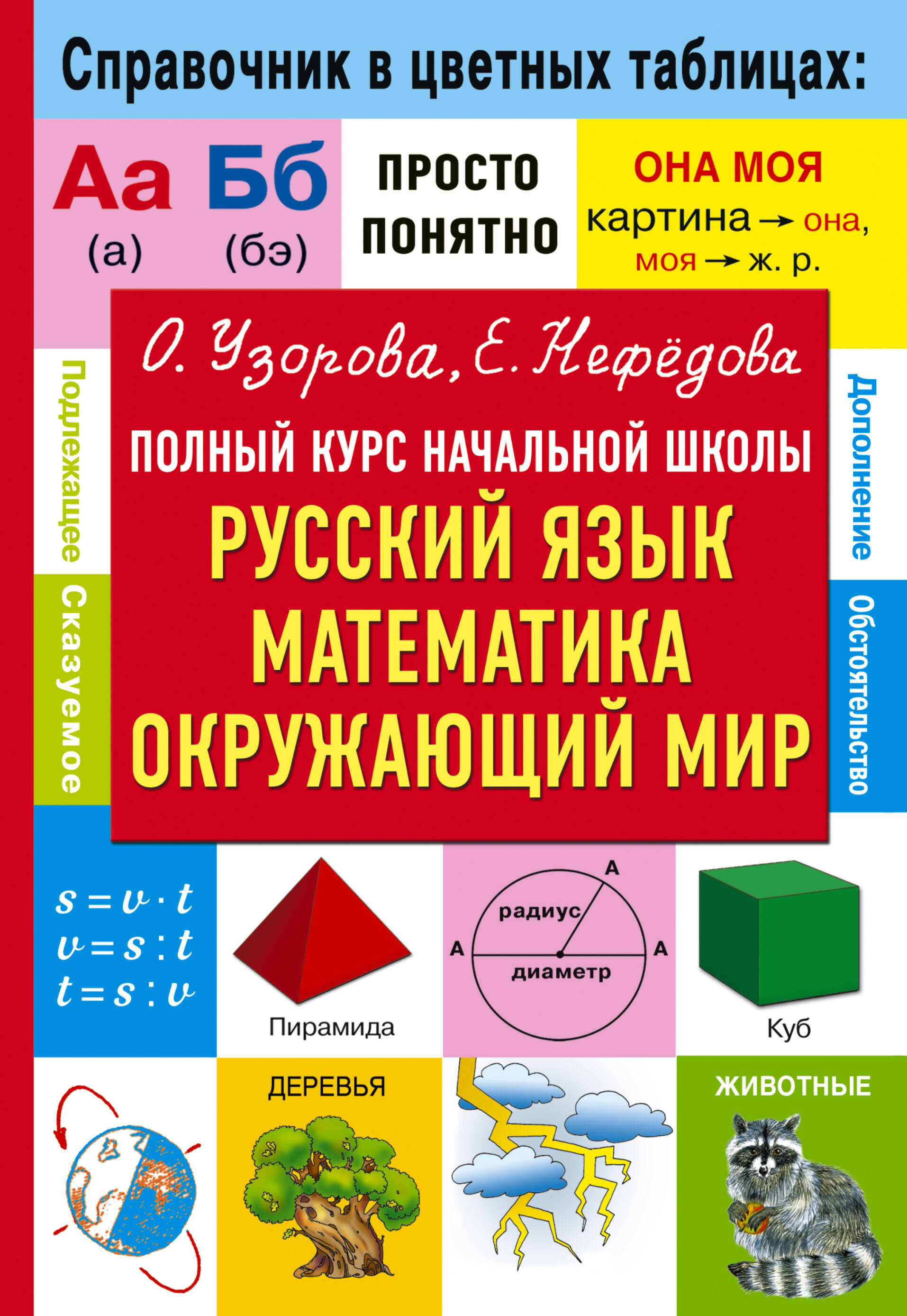 Книга АСТ Полный курс начальной школы Русский язык математика окружающий мир - фото 1