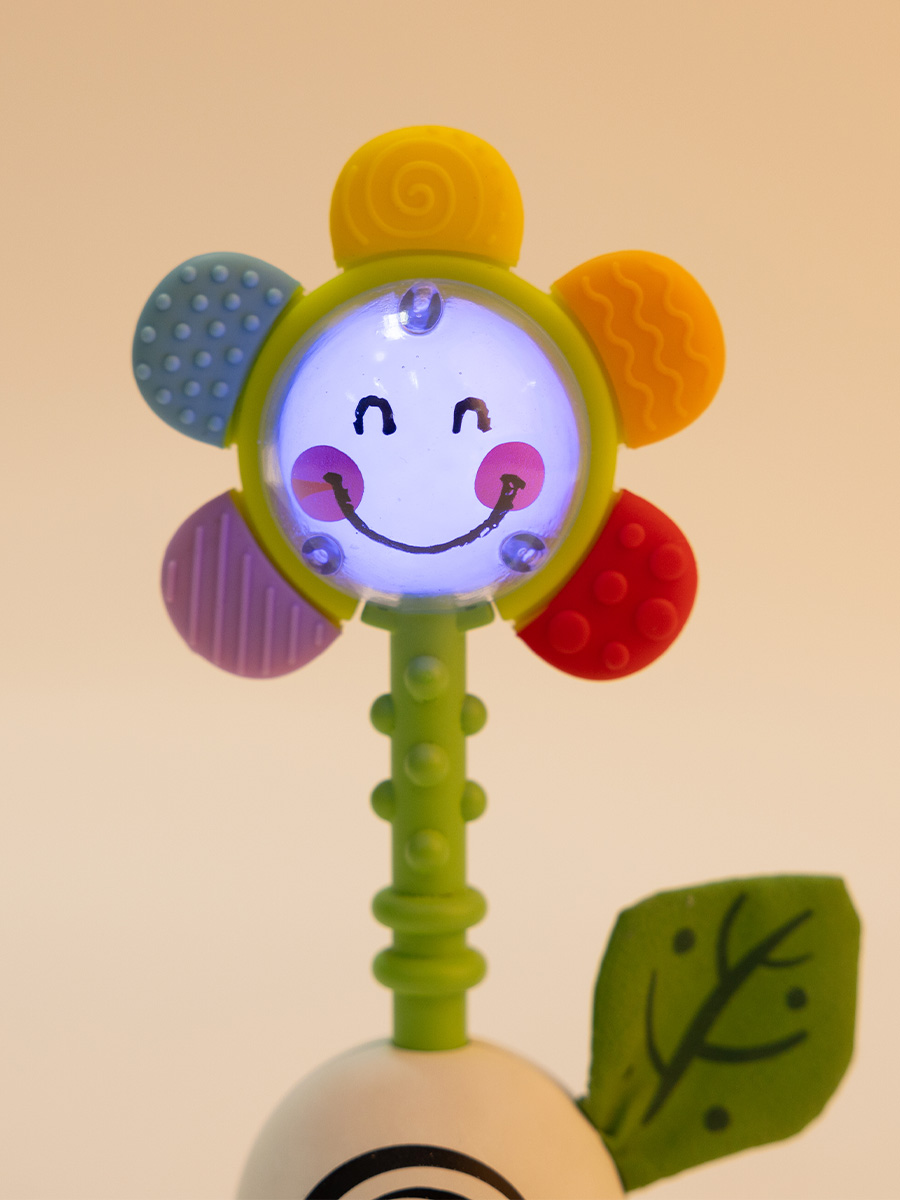 Игрушка Hape погремушка Погремушка светящийся цветок - фото 6