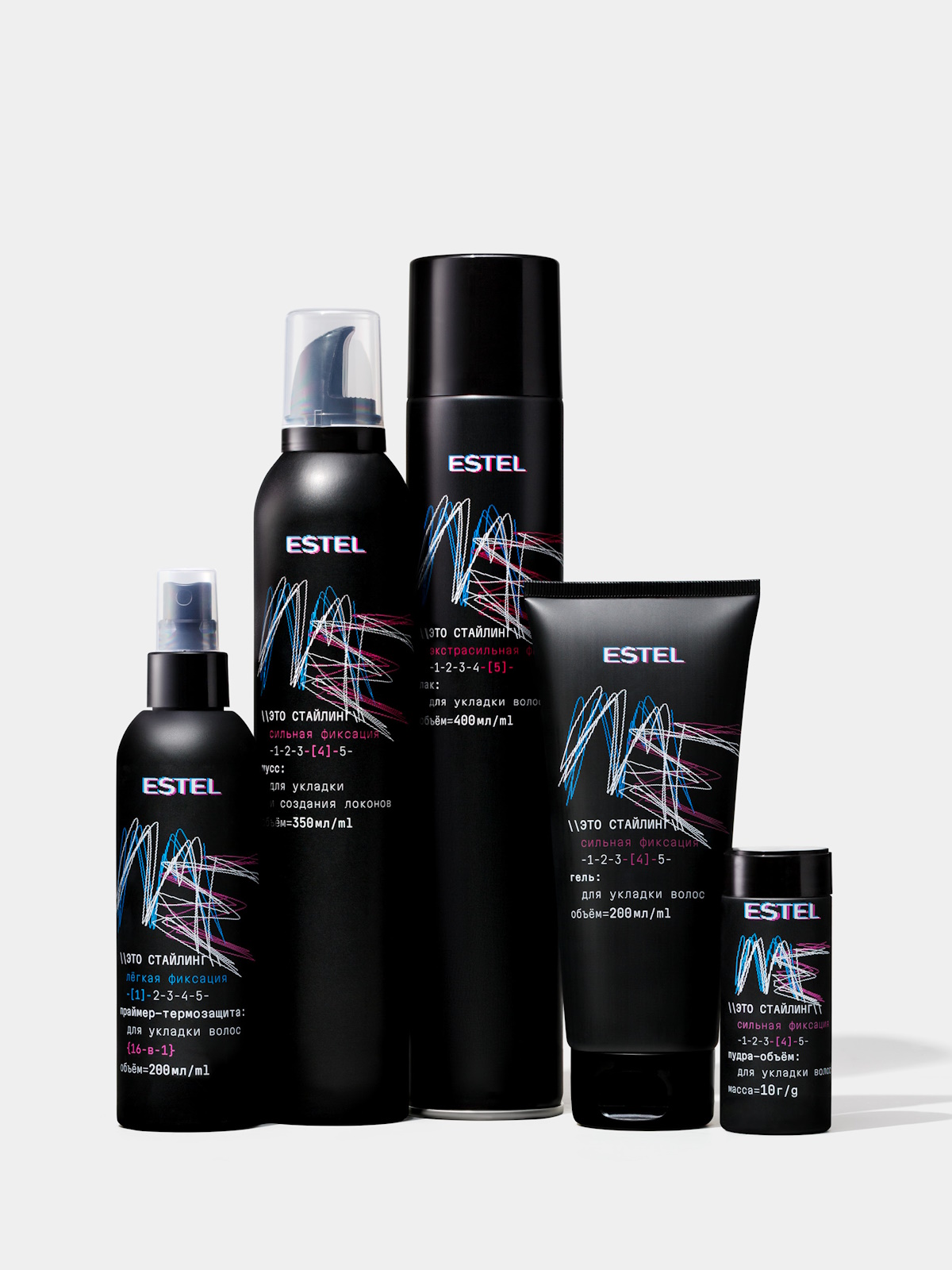 Гель для укладки волос ESTEL сильной фиксации Это стайлинг 200 мл - фото 9