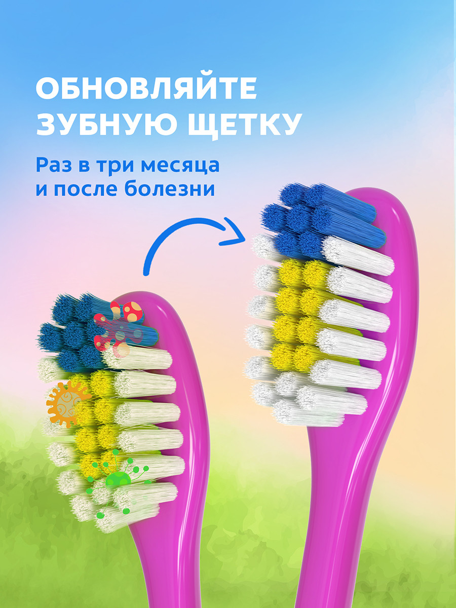 Зубная щетка классическая Colgate от 2 лет в ассортименте - фото 13