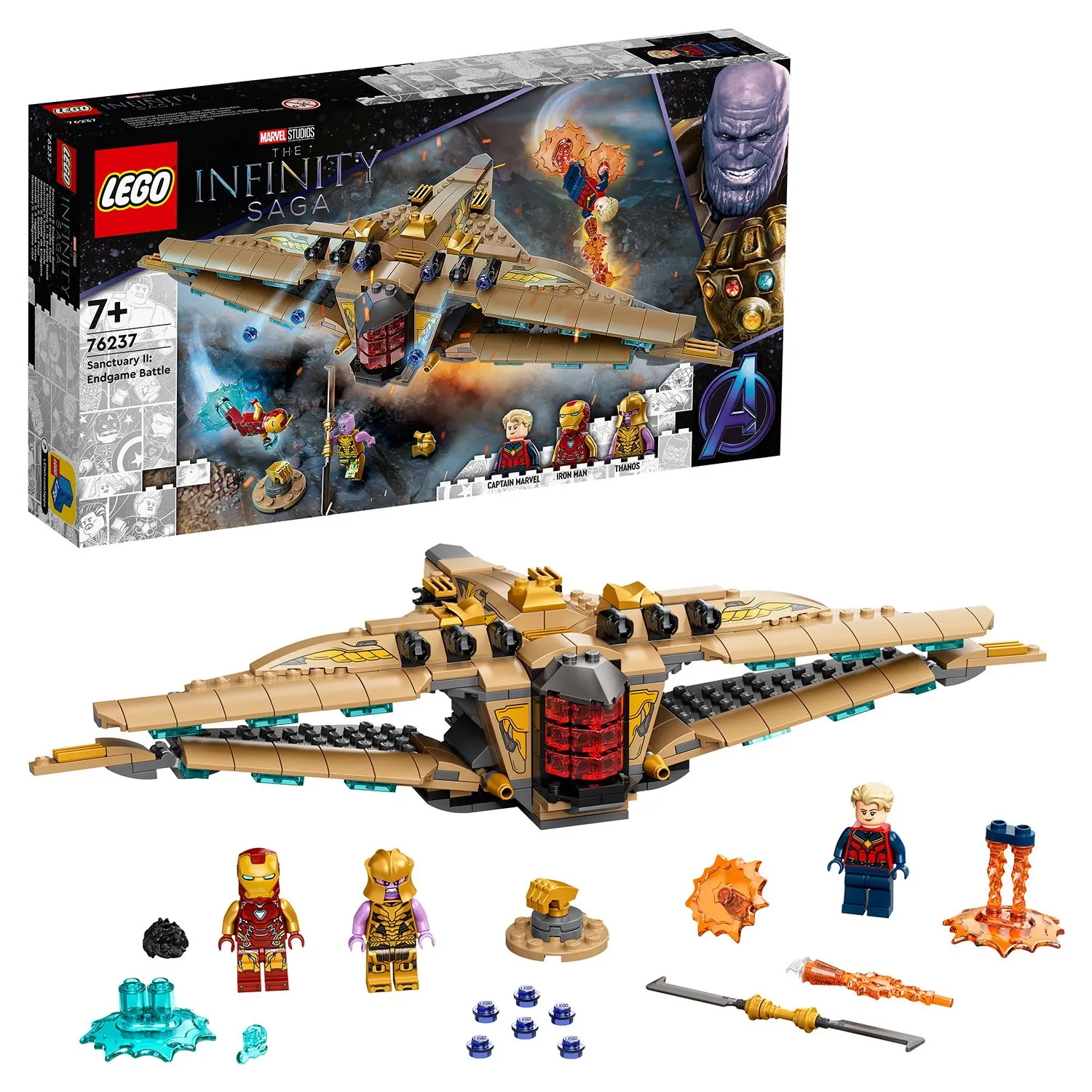 Конструктор LEGO Marvel Super Heroes 76237 322 дет. - фото 1