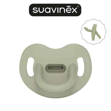 Пустышка Suavinex силикон анатомическая от 6 мес.