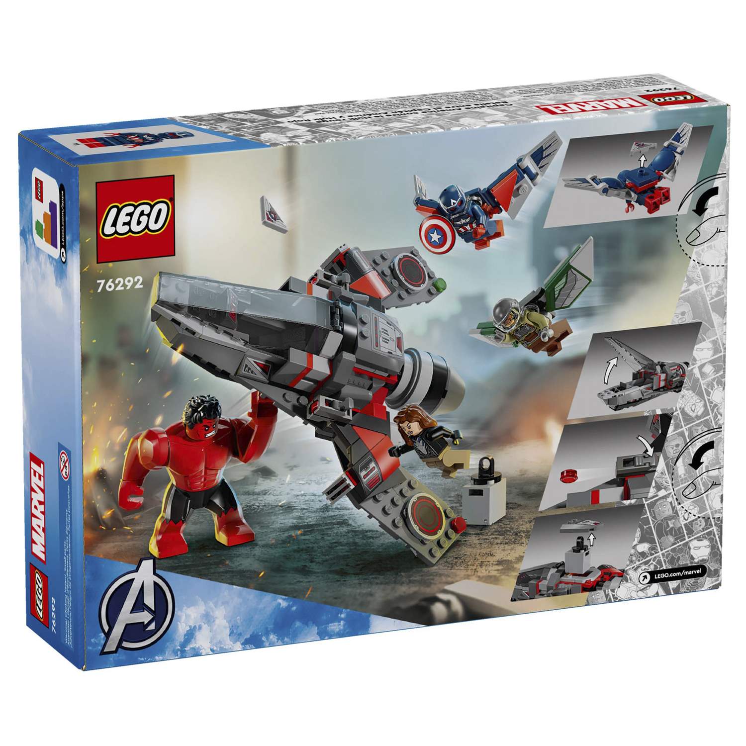 Конструктор LEGO Marvel Super Heroes 905 дет. - фото 15