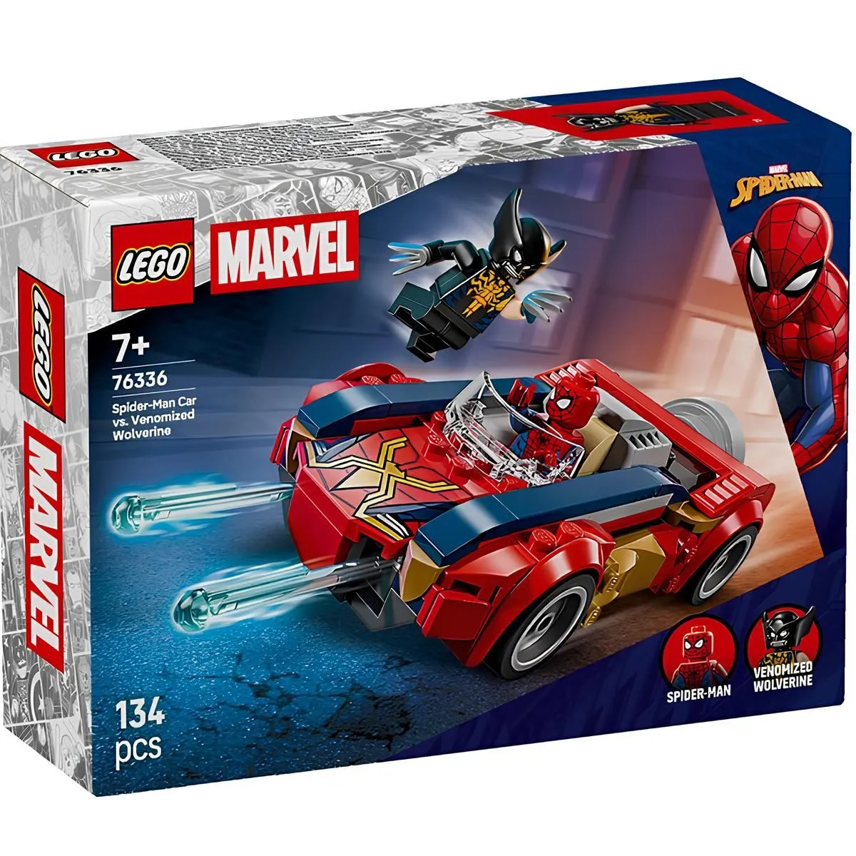 Конструктор LEGO Marvel Super Heroes Человек-паук 134 дет. - фото 8