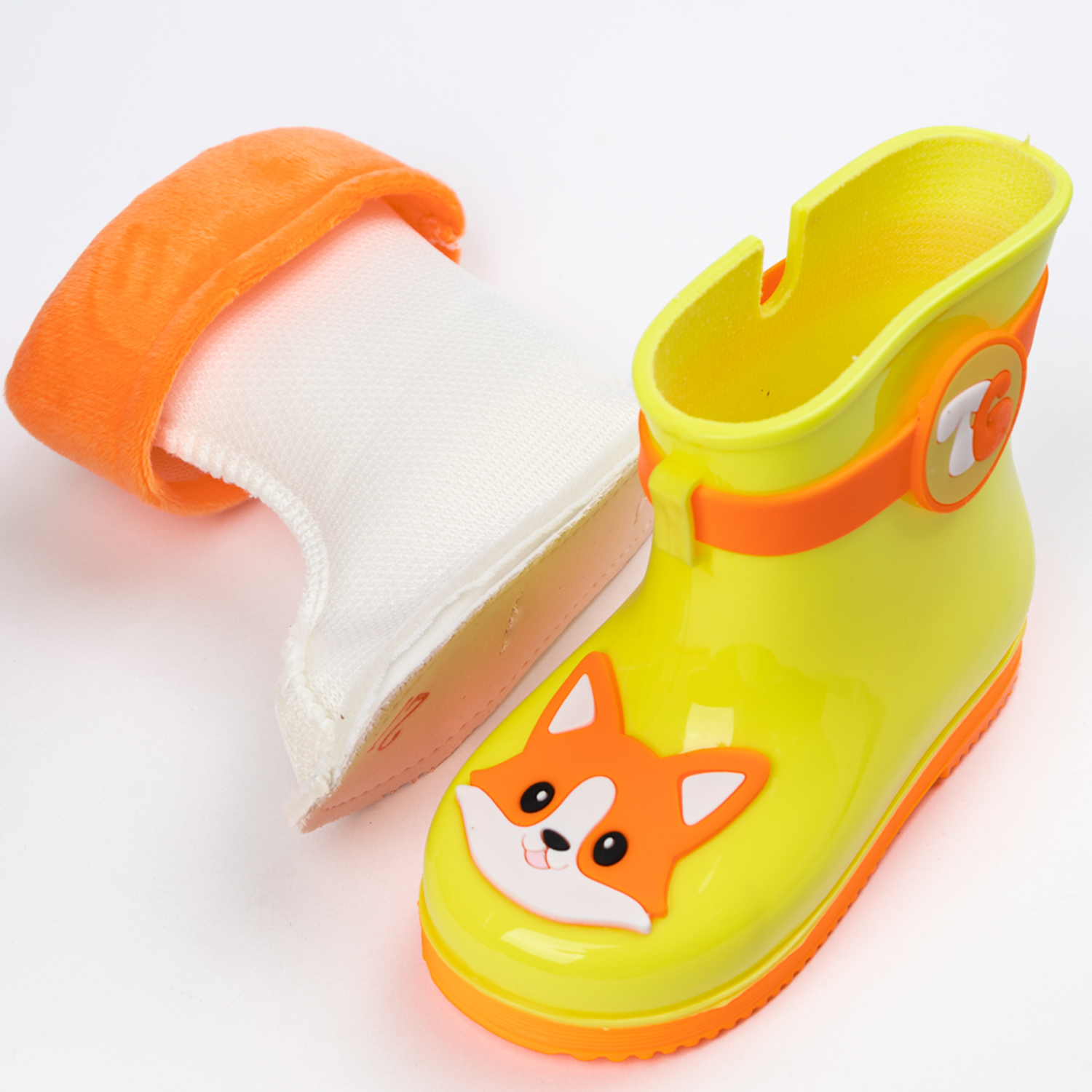 Резиновые сапоги TikkaGo 8U03_2433-1_salad-orange - фото 2