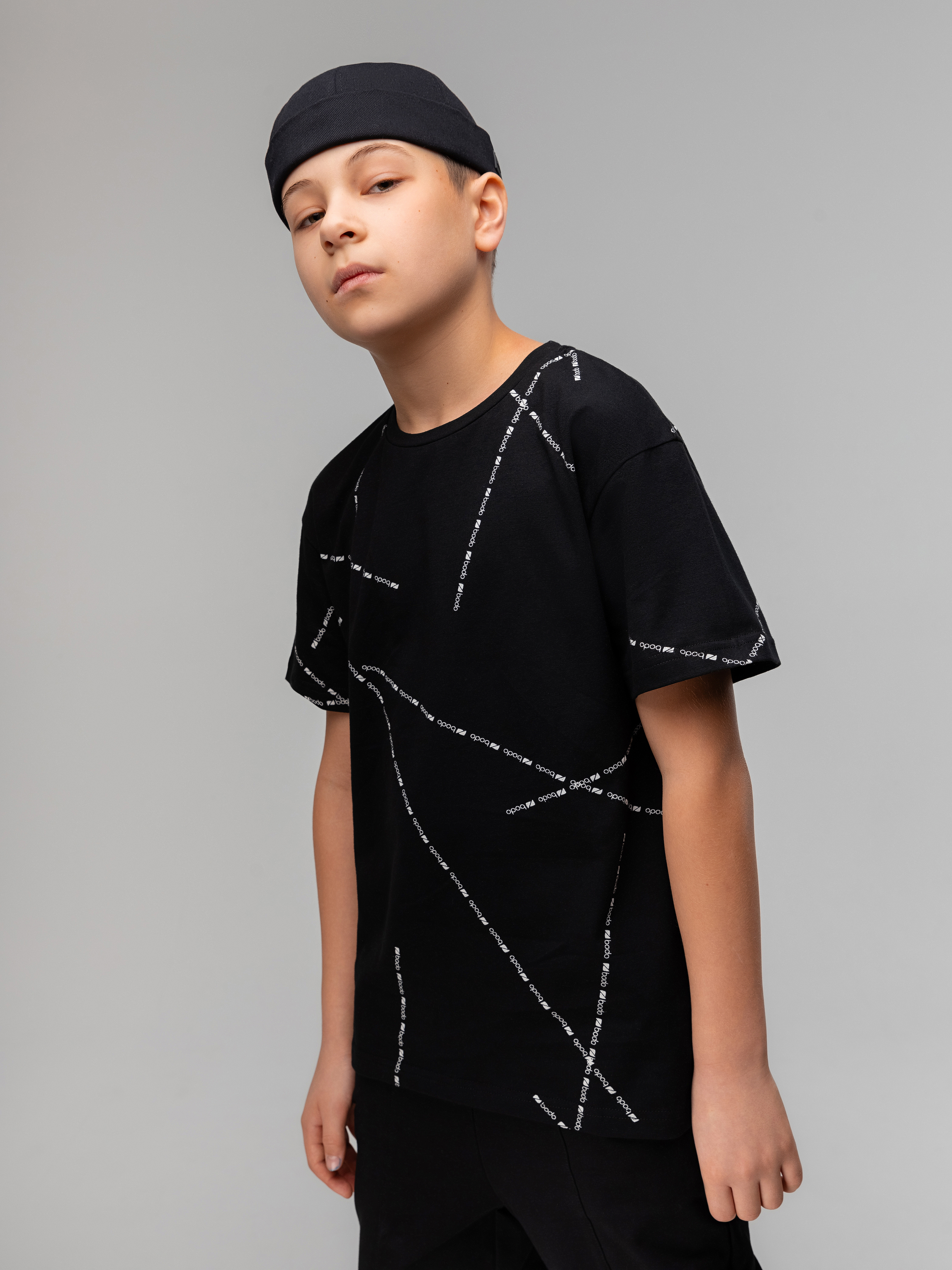 Футболка Bodo 36-45MU_черный - фото 4