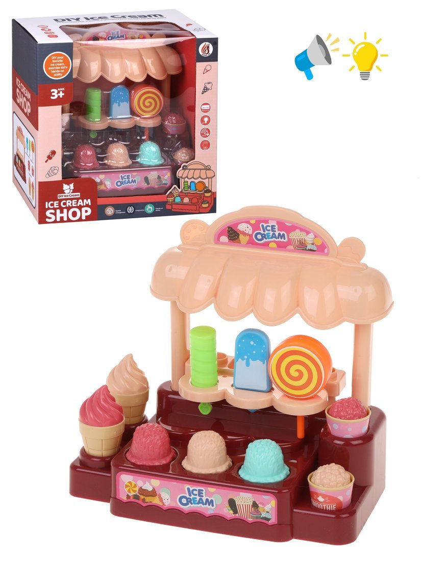 Игровой набор Наша Игрушка прилавок, продукты - фото 1