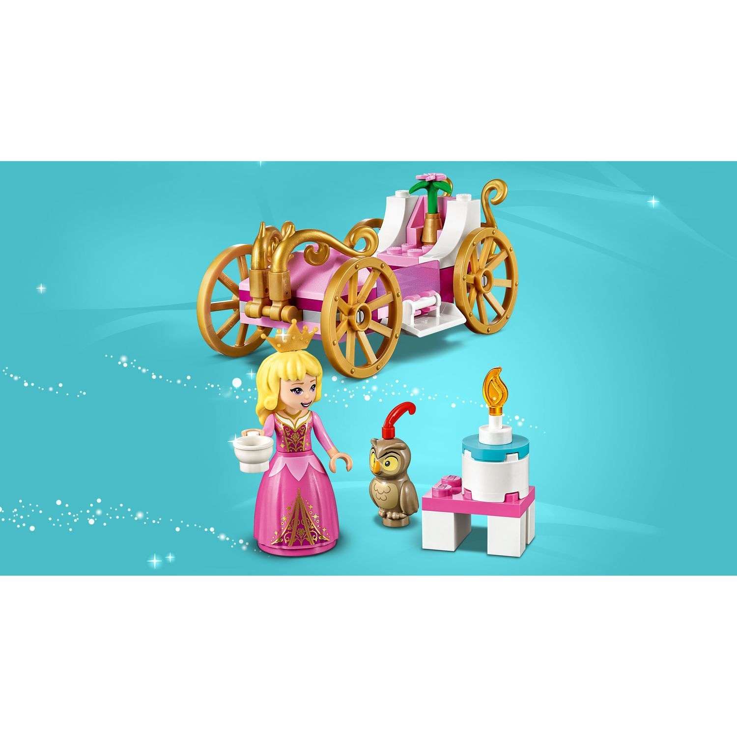 Конструктор LEGO Disney Princess Королевская карета Авроры блочный - фото 6