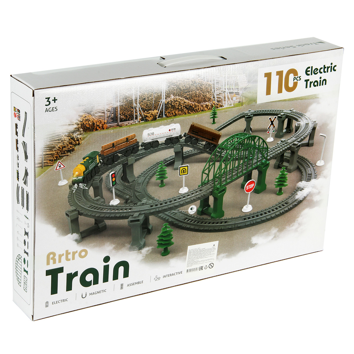 Набор железнодорожный Veld Co 76 см 135618 - фото 20