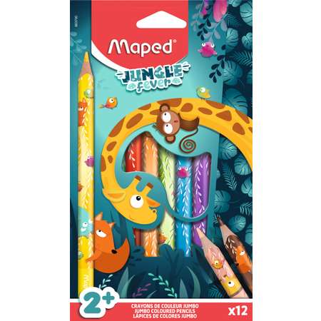 Карандаши цветные MAPED 12 шт.