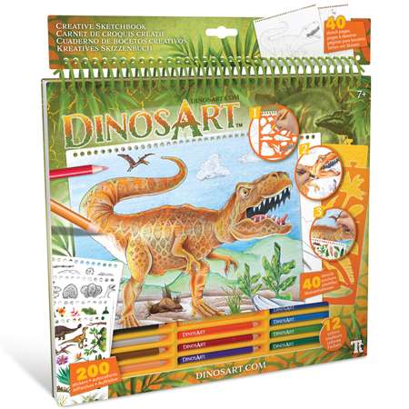 Трафарет DinosArt