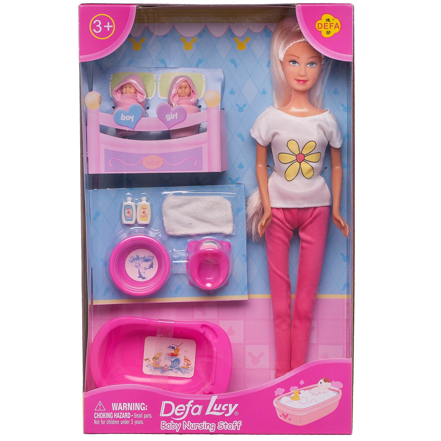 Кукла модельная Abtoys 8213d/розовые - фото 1