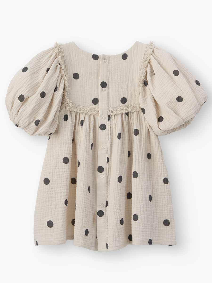 Платье Happy Baby 88132-1_beige-with-dots - фото 16