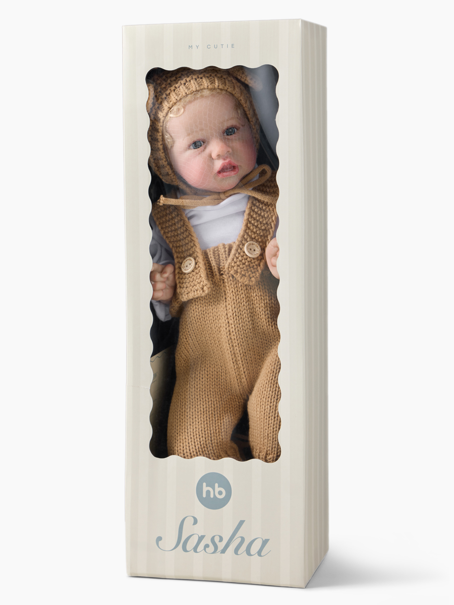 Кукла классическая Happy Baby Саша пупс высота 55 см 332015_beige - фото 15