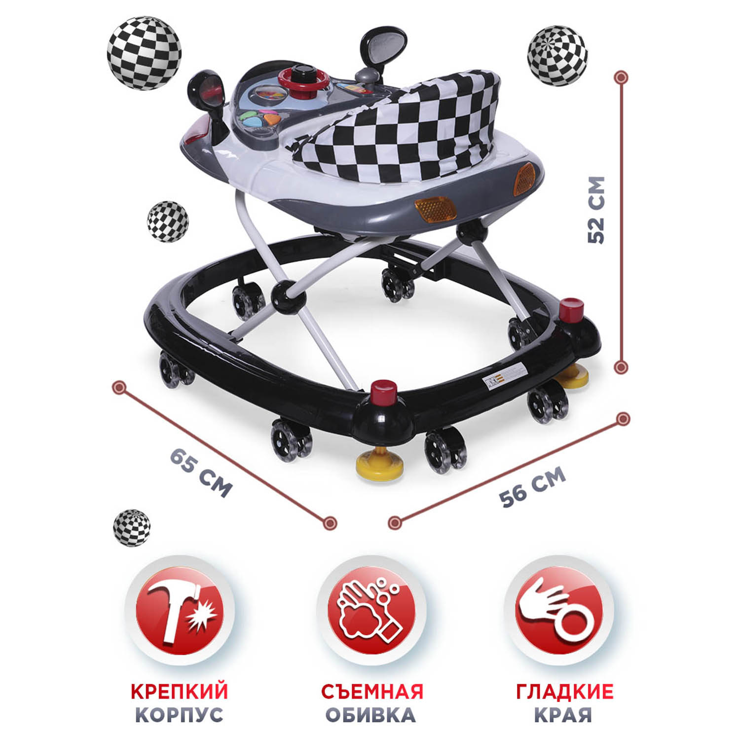 Ходунки BabyCare Prix - фото 8