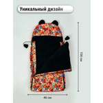 Конверт в коляску BIO-TEXTILES Марки 100*46 см красный