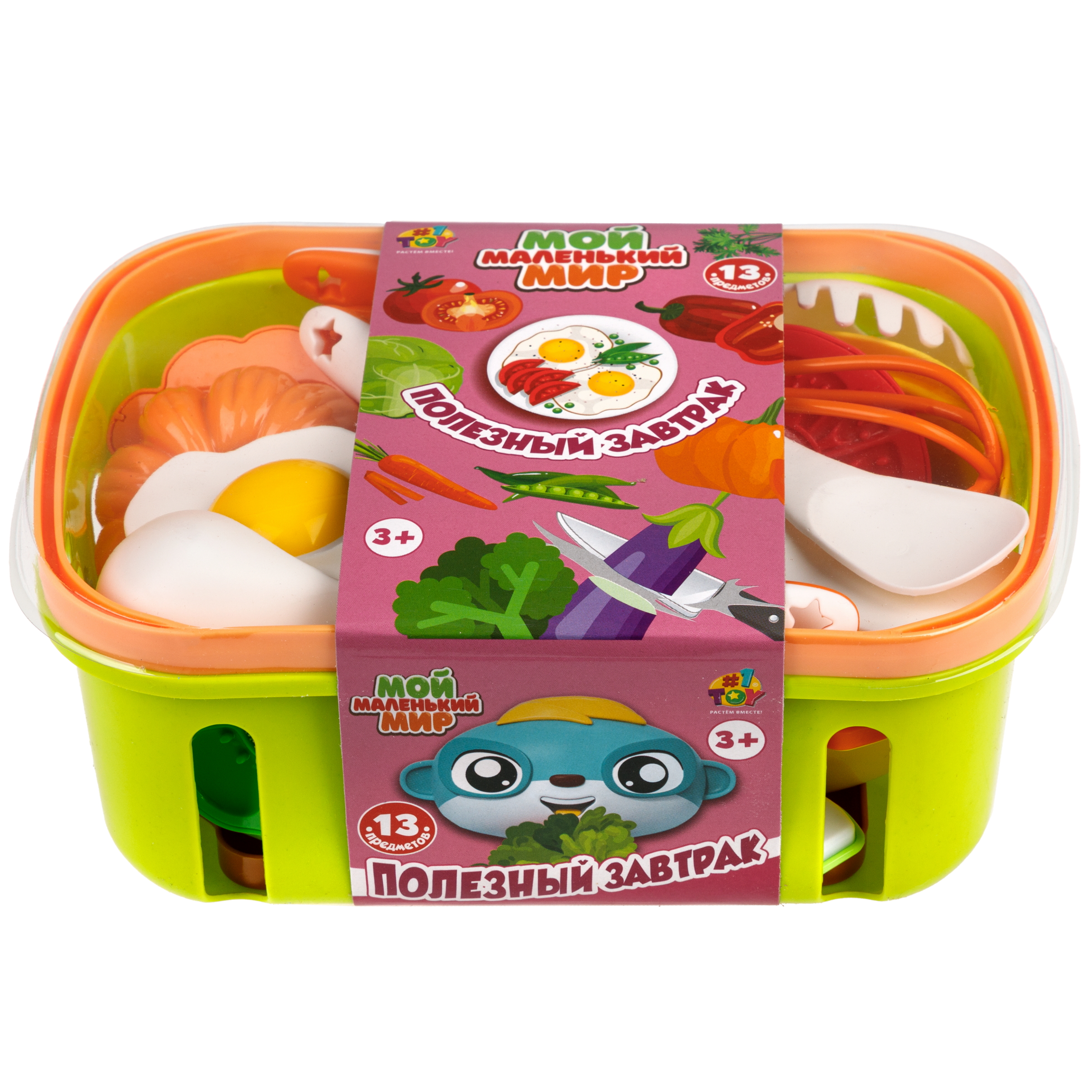 Игрушка 1TOY посуда, продукты 17 предм. - фото 27