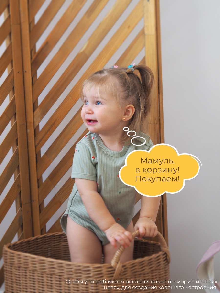 Боди 3 шт ШВЕЙНЫЕ ИСТОРИИ бодиежики_кор - фото 6