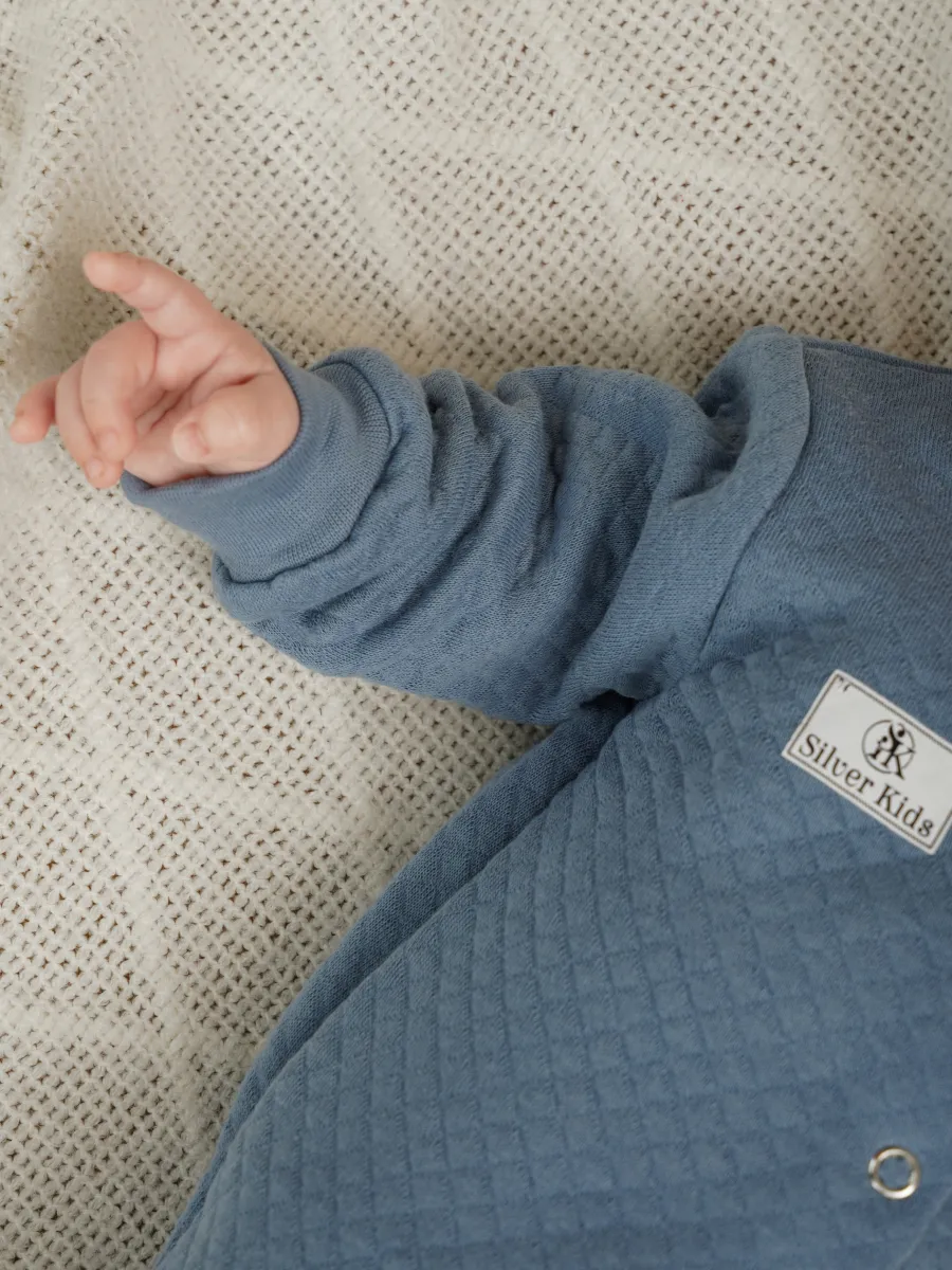 Комбинезон Супер Пупс мод24/сероголубой - фото 16