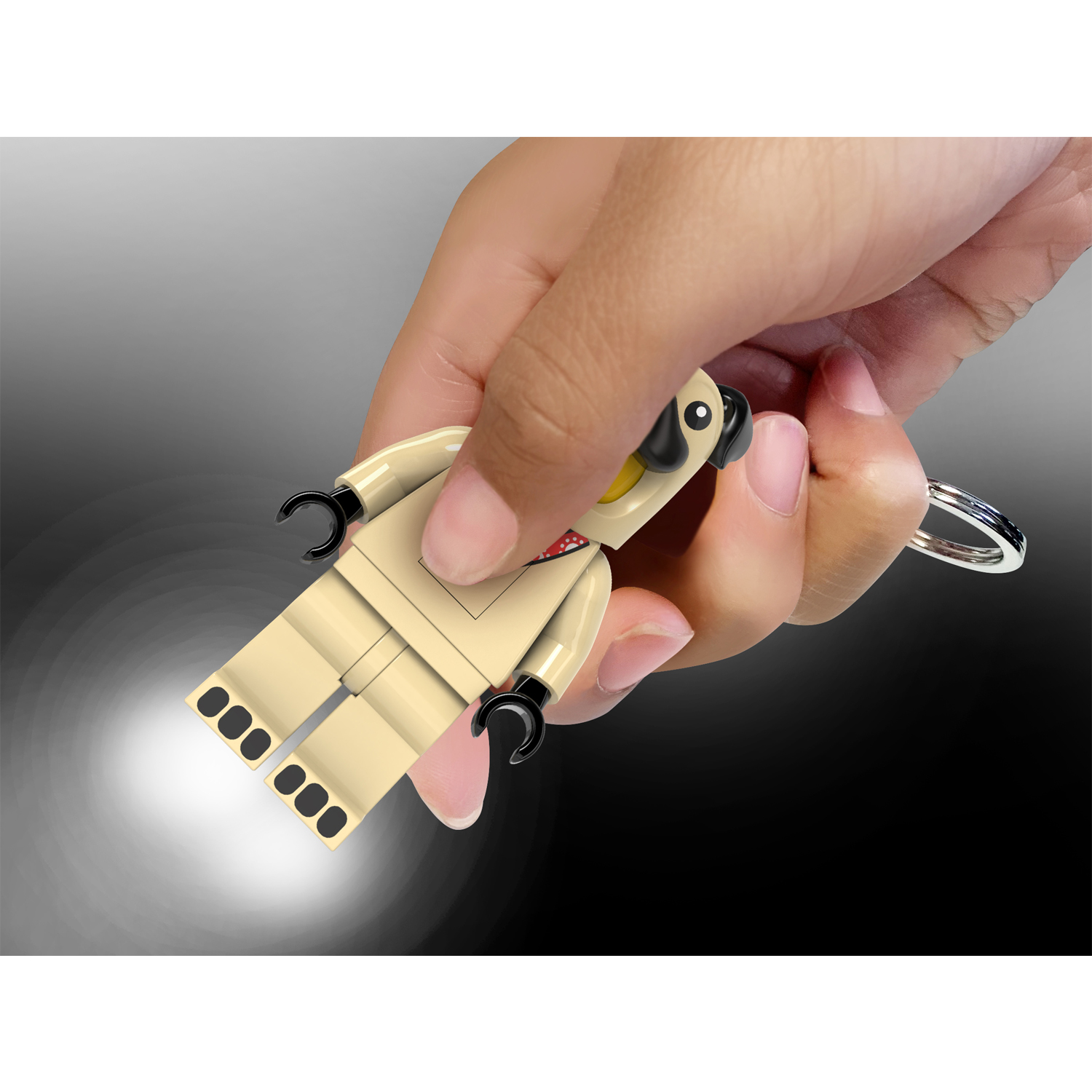 Брелок LEGO Minifigures - Человек-Мопс 1 шт. - фото 8