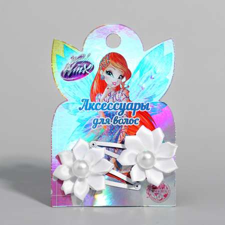 Набор зажимов WINX с цветком Феи 2 шт Winx