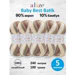 Пряжа для вязания Alize Baby Best Batik 100 г 240 м 5 шт